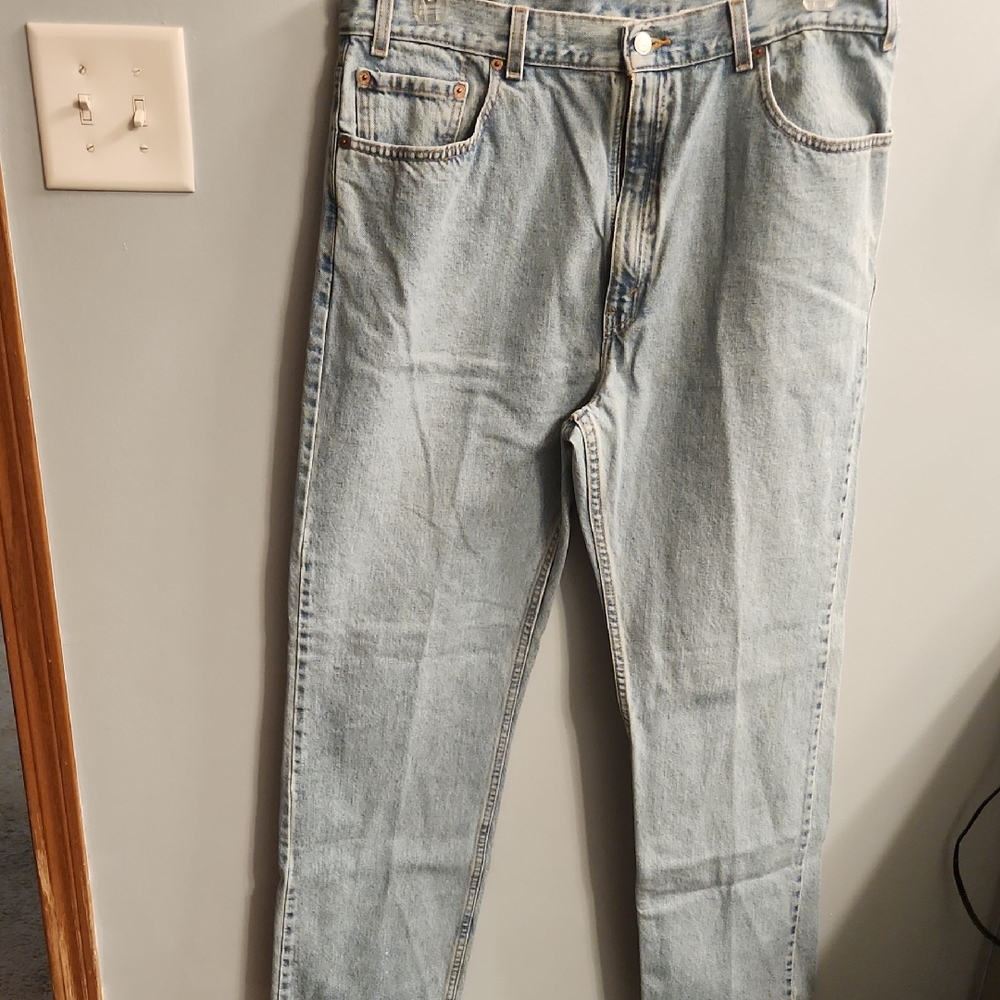 🍉Levi's Men's Light Blue Straight Jeans
